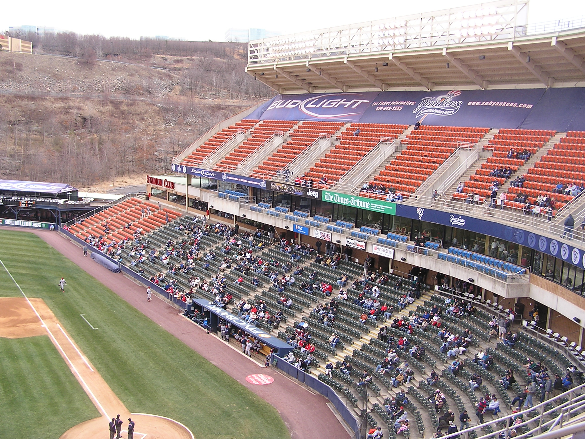 A final look at the stands - PNC Field