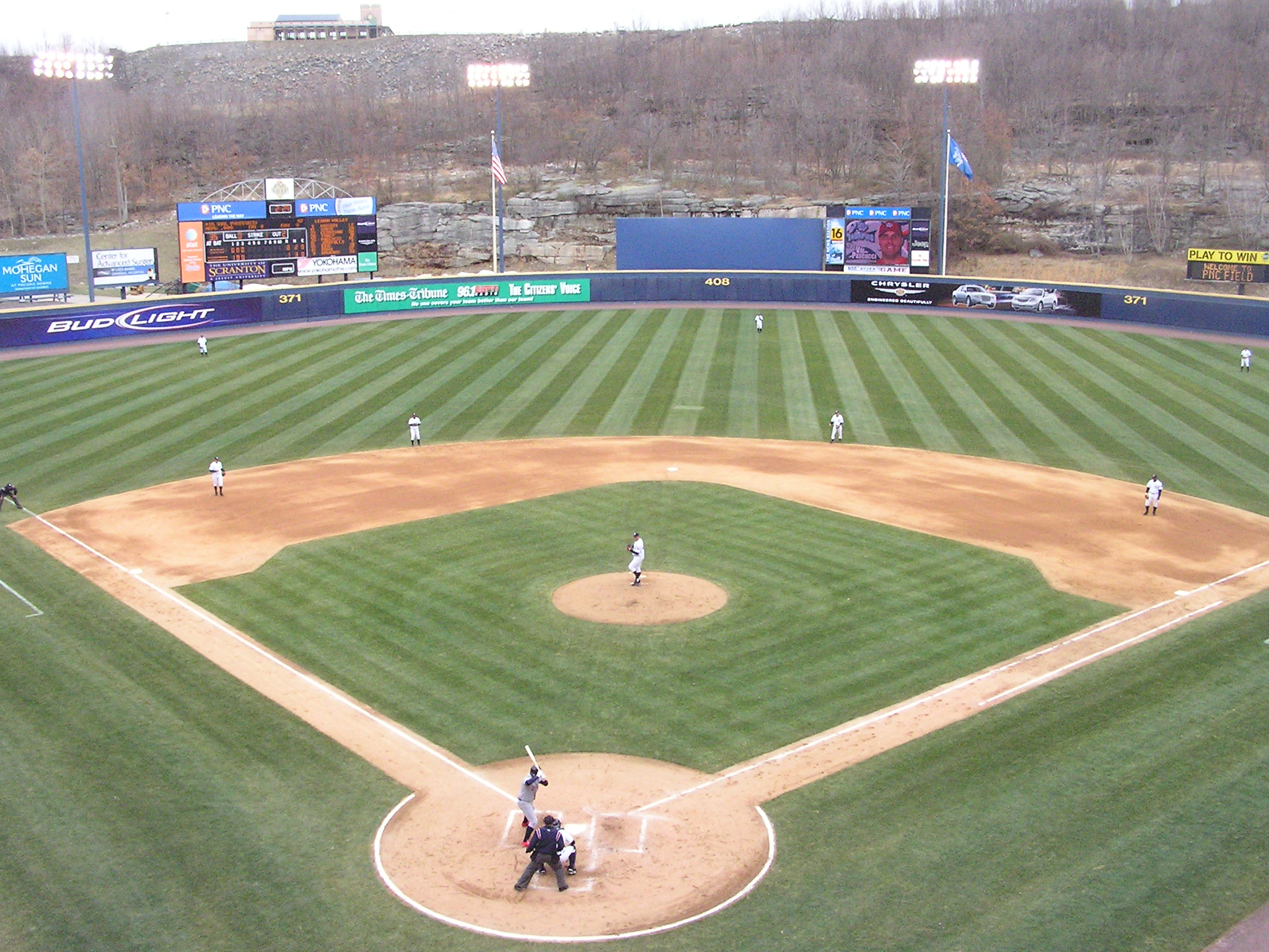 The new field - PNC Field, Moosic Pa