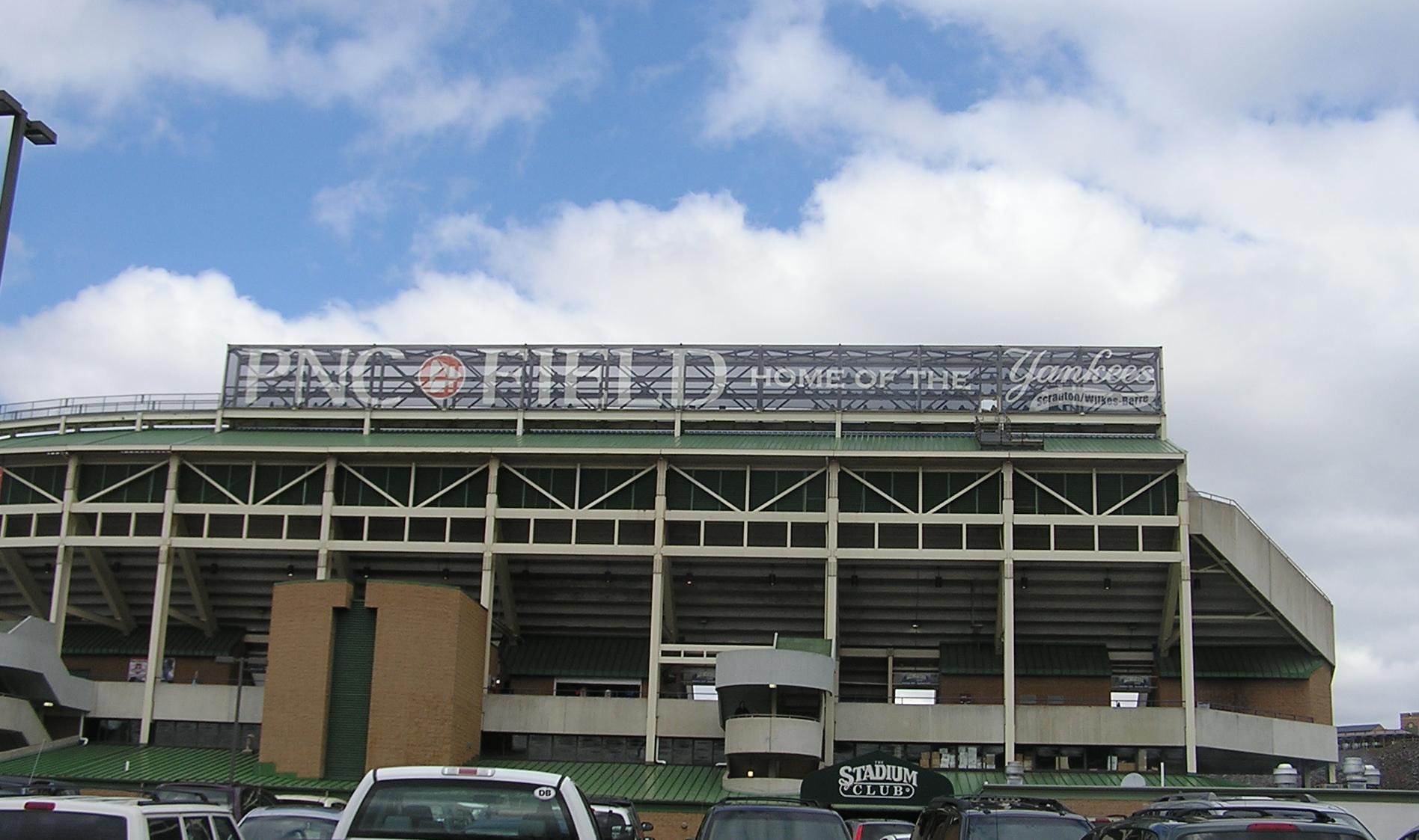 PNC Field exterior - Moosic, Pa