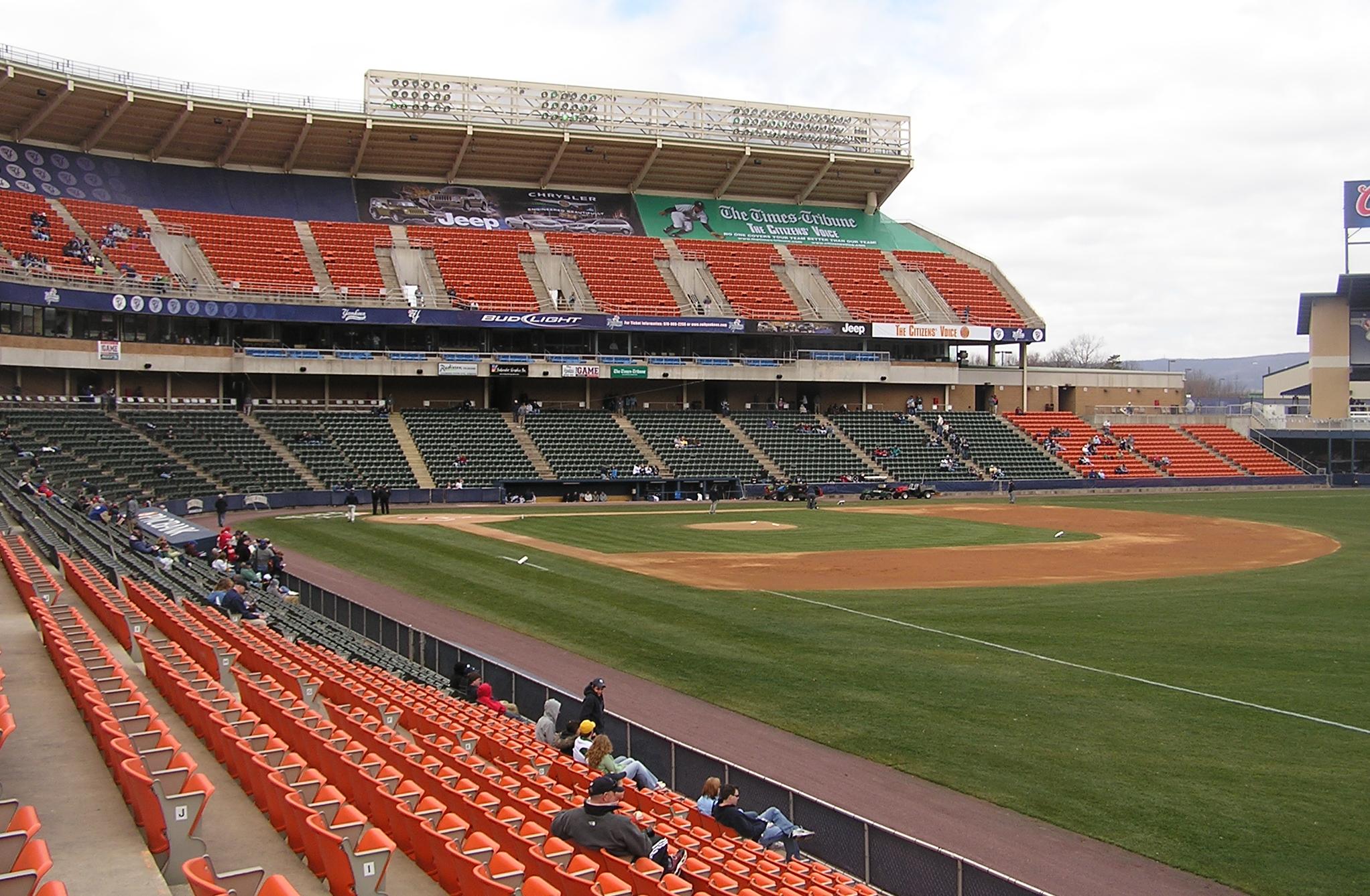 PNC FIELD  from Right field - Moosic, Pa